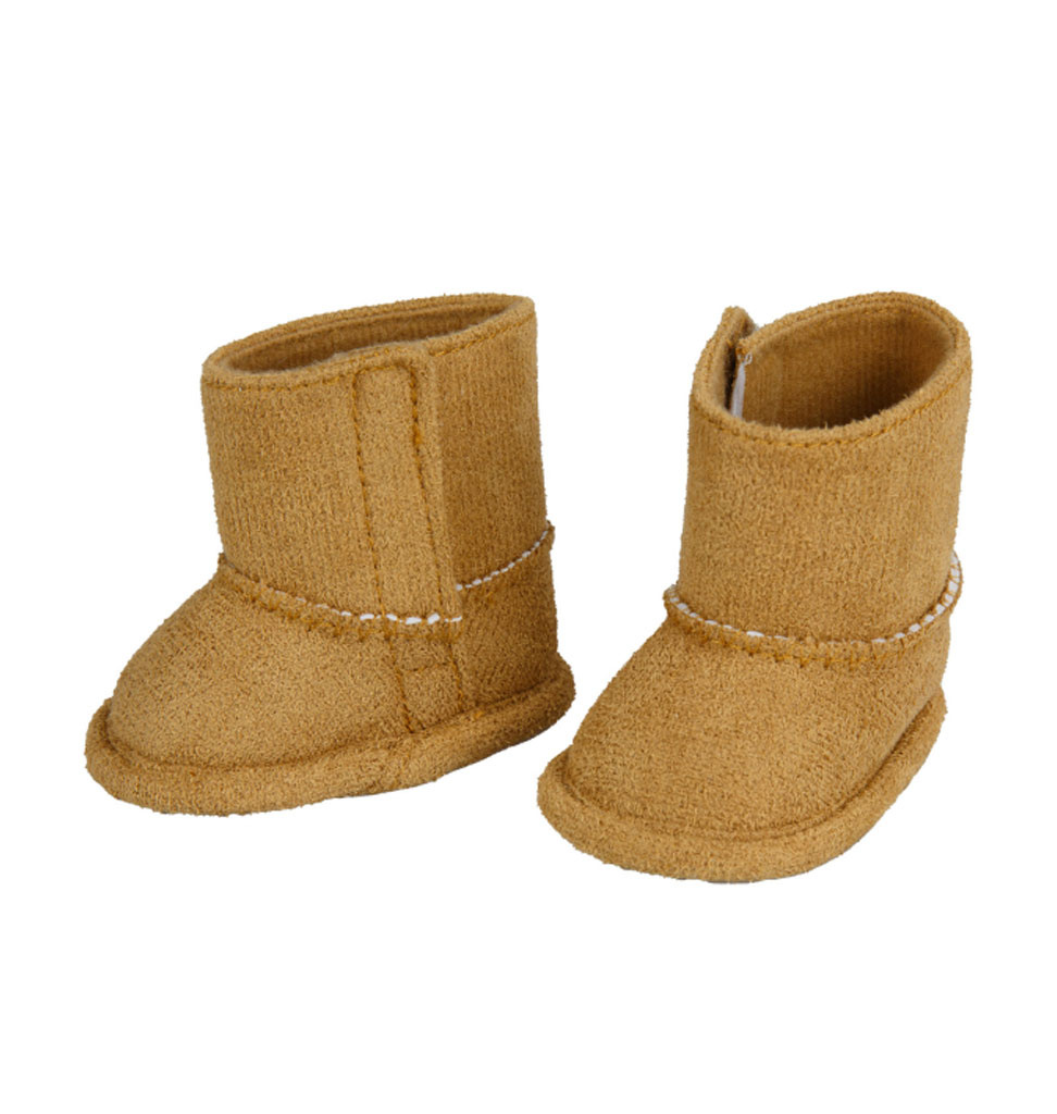Heless Absatzlose Stiefel in Wildlederoptik für Puppen 30-34 cm