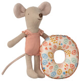 Maileg Maileg Little Sister Beach Maus mit Schwimmring
