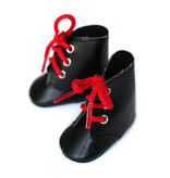 Paola Reina poppen Paola Reina schwarze Schnürschuhe für die Las Amigas Puppen