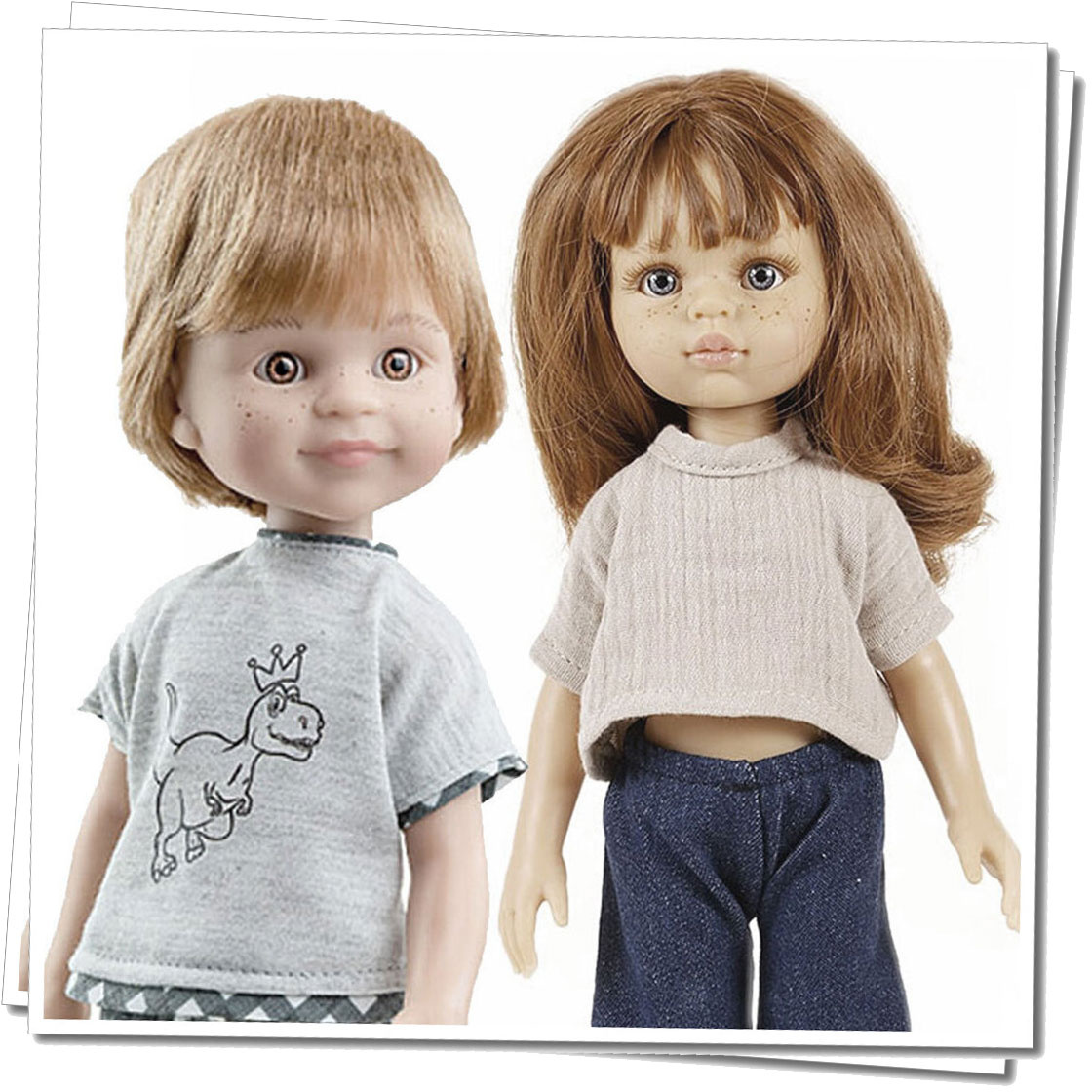 Paola Reina poppen Paola Reina Amigas doll Dario with cool clothing set