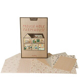 Maileg Maileg mousehole farmhouse  / 7 x behangstickers