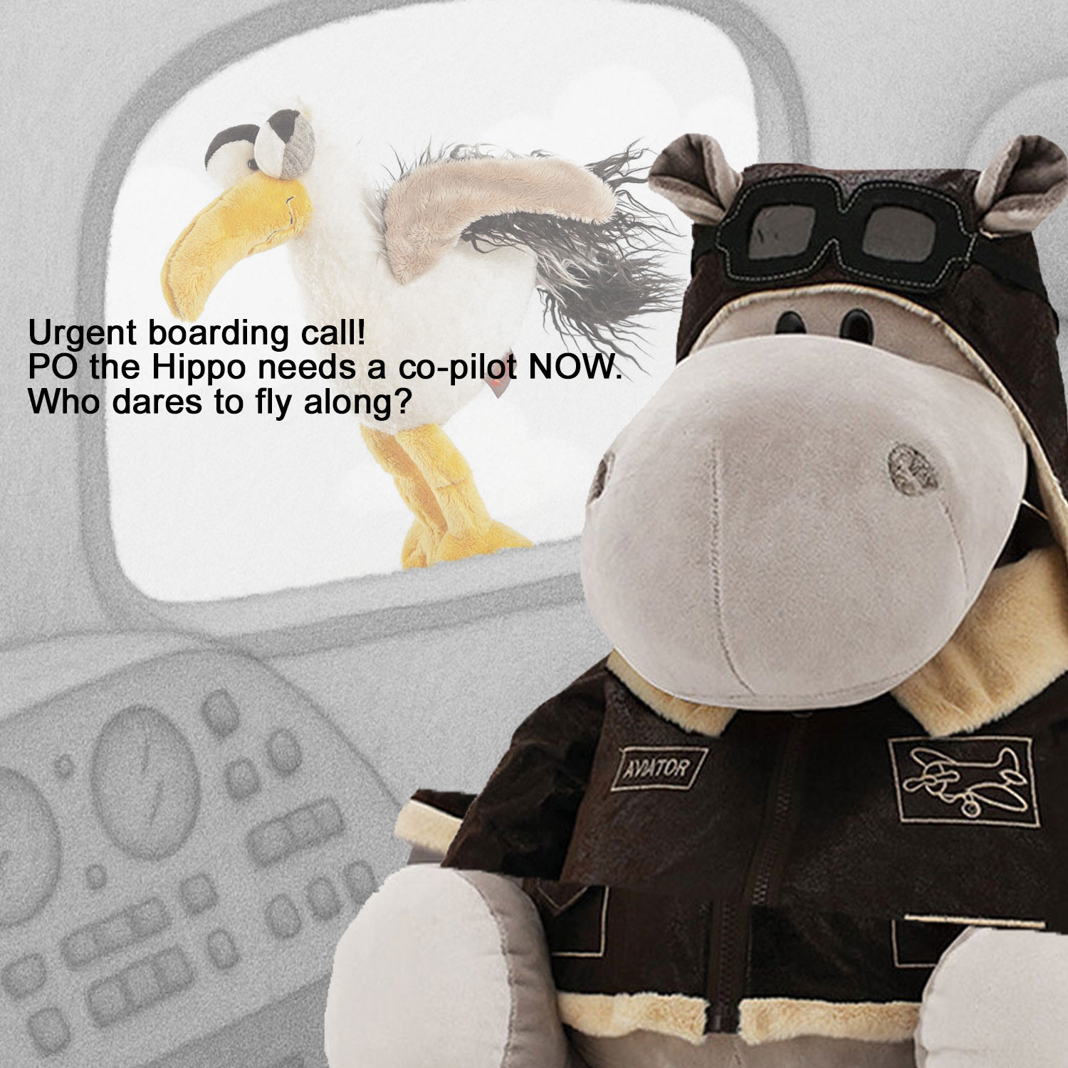 Orange Toys Orange Toys Po der Nilpferdflieger