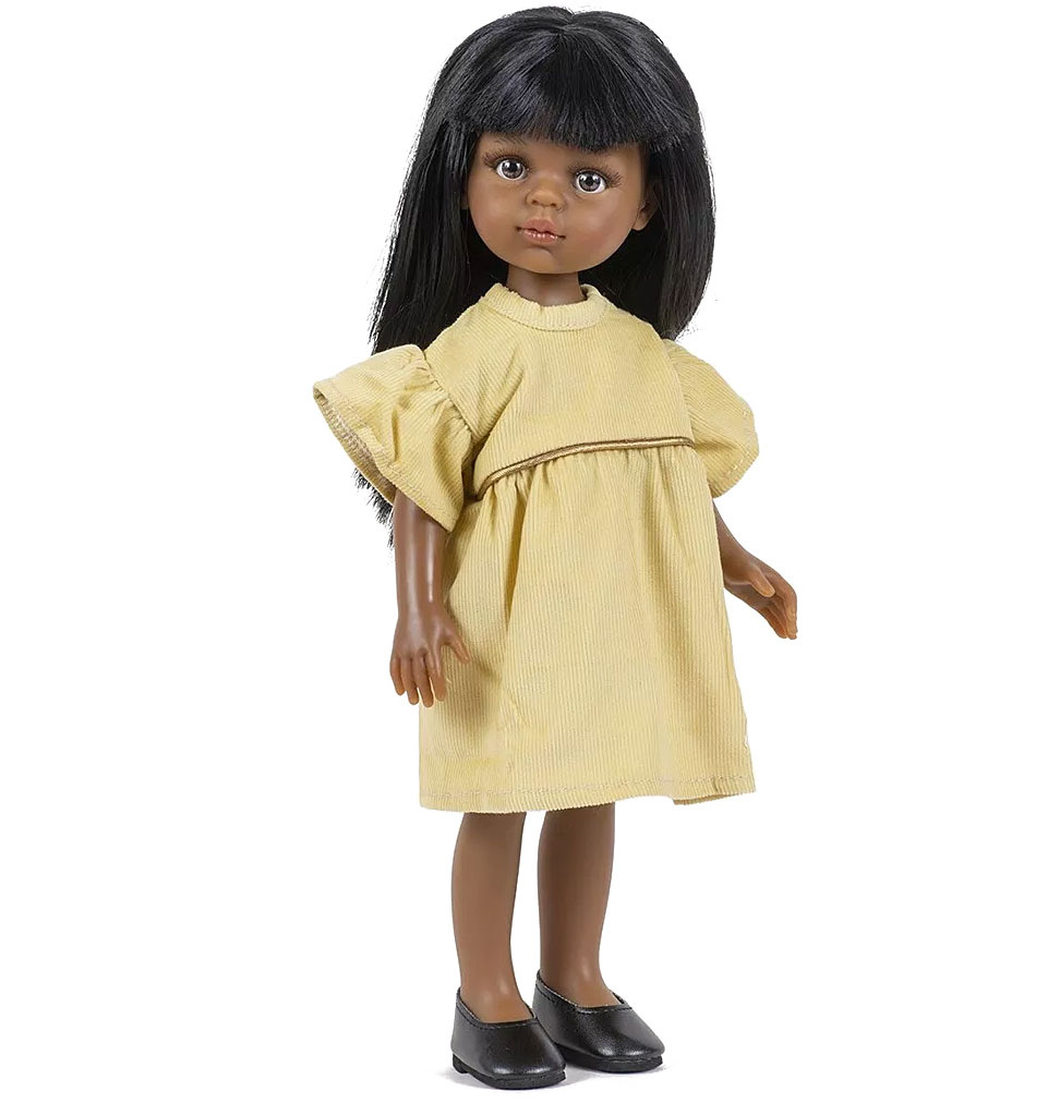 Minikane  Paola Reina black shoes for Amigas dolls