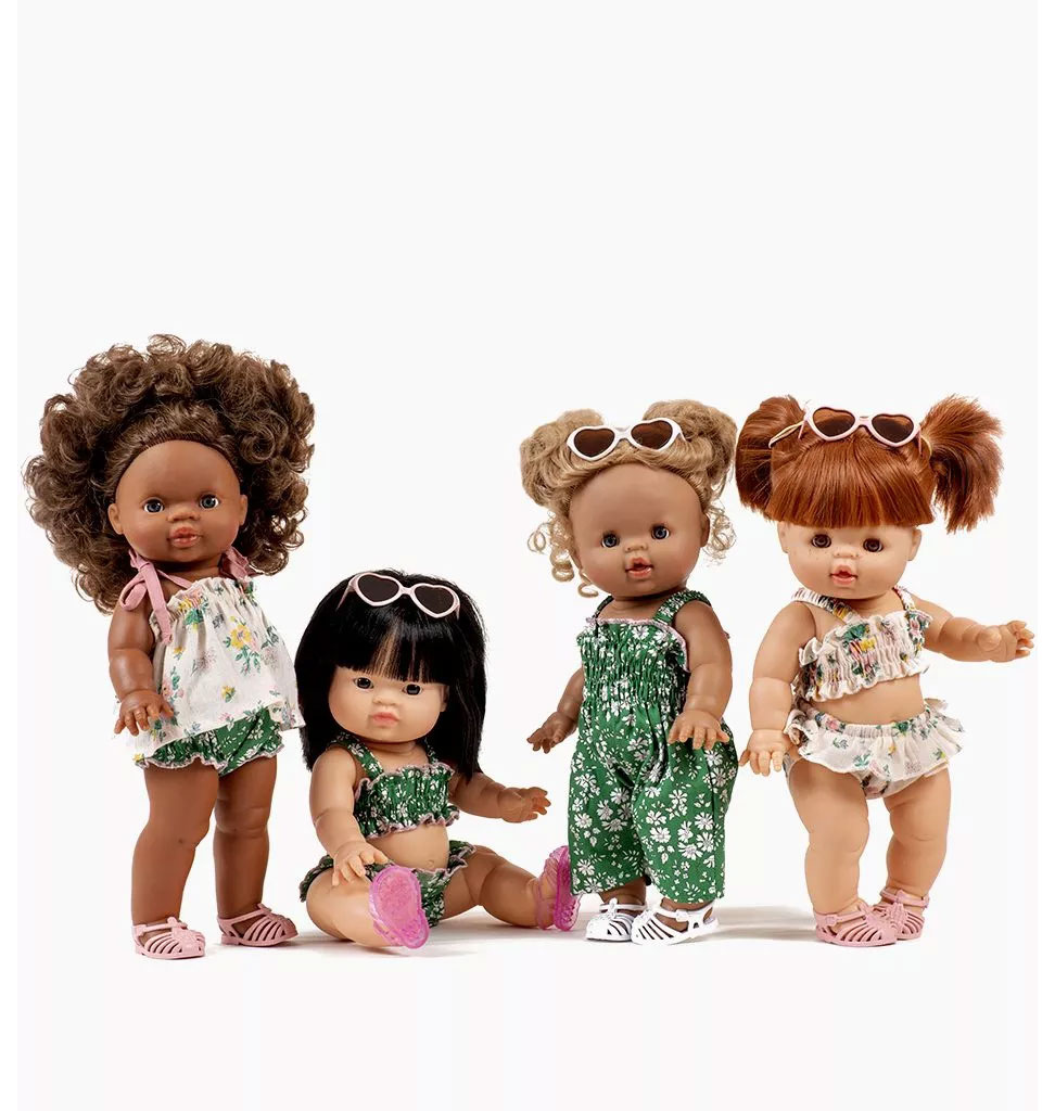 Minikane  Minikane sunglasses LOONA for Gordi dolls / pink heart shape