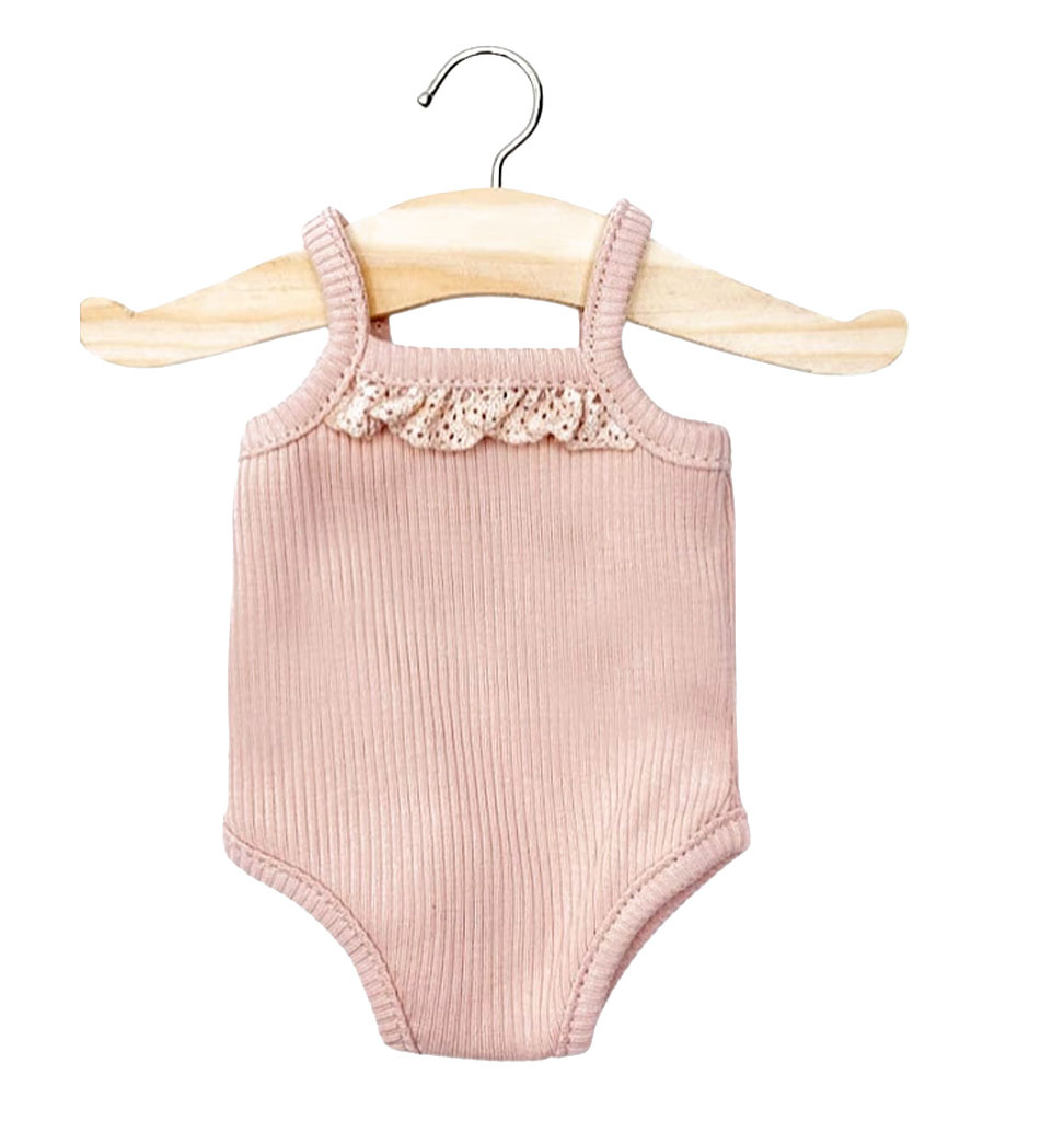 Minikane  Minikane body / bodysuit / ondergoed voor Gordi poppen / vieux rose