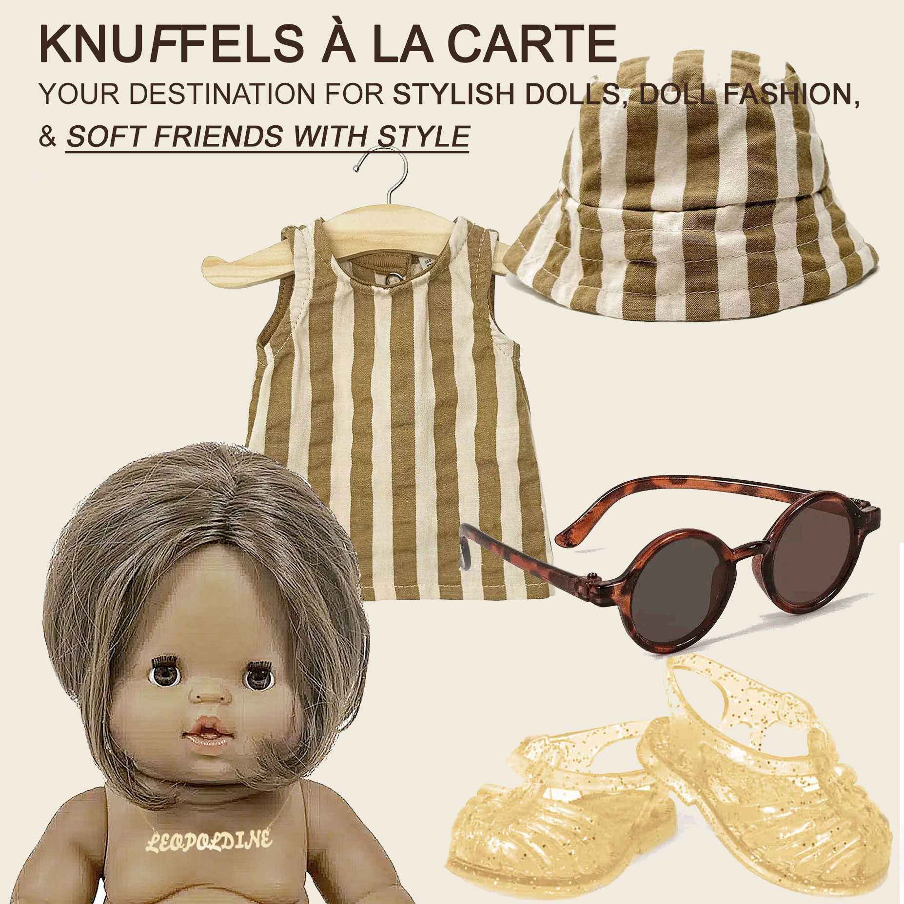 Minikane  Minikane Gordi doll Léopoldine