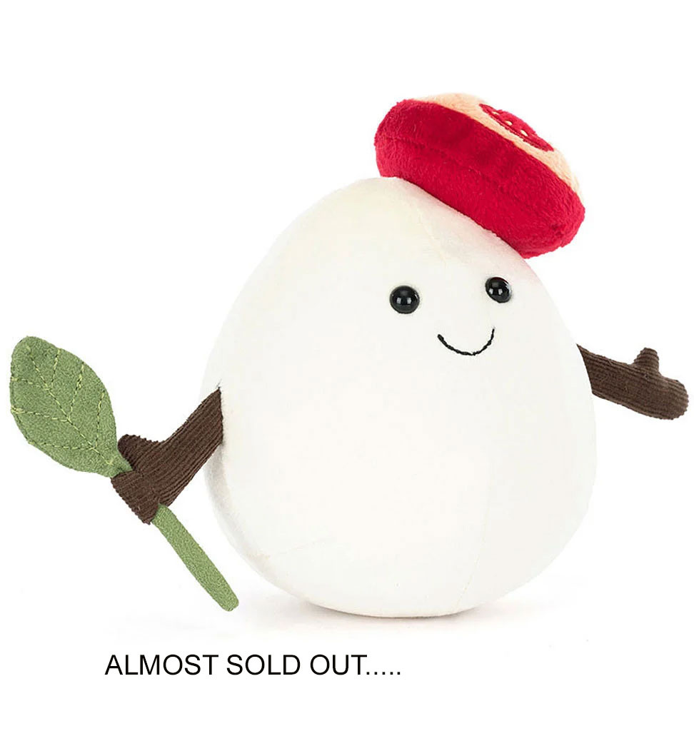 Jellycat knuffels Jellycat Amuseables Mozzarella