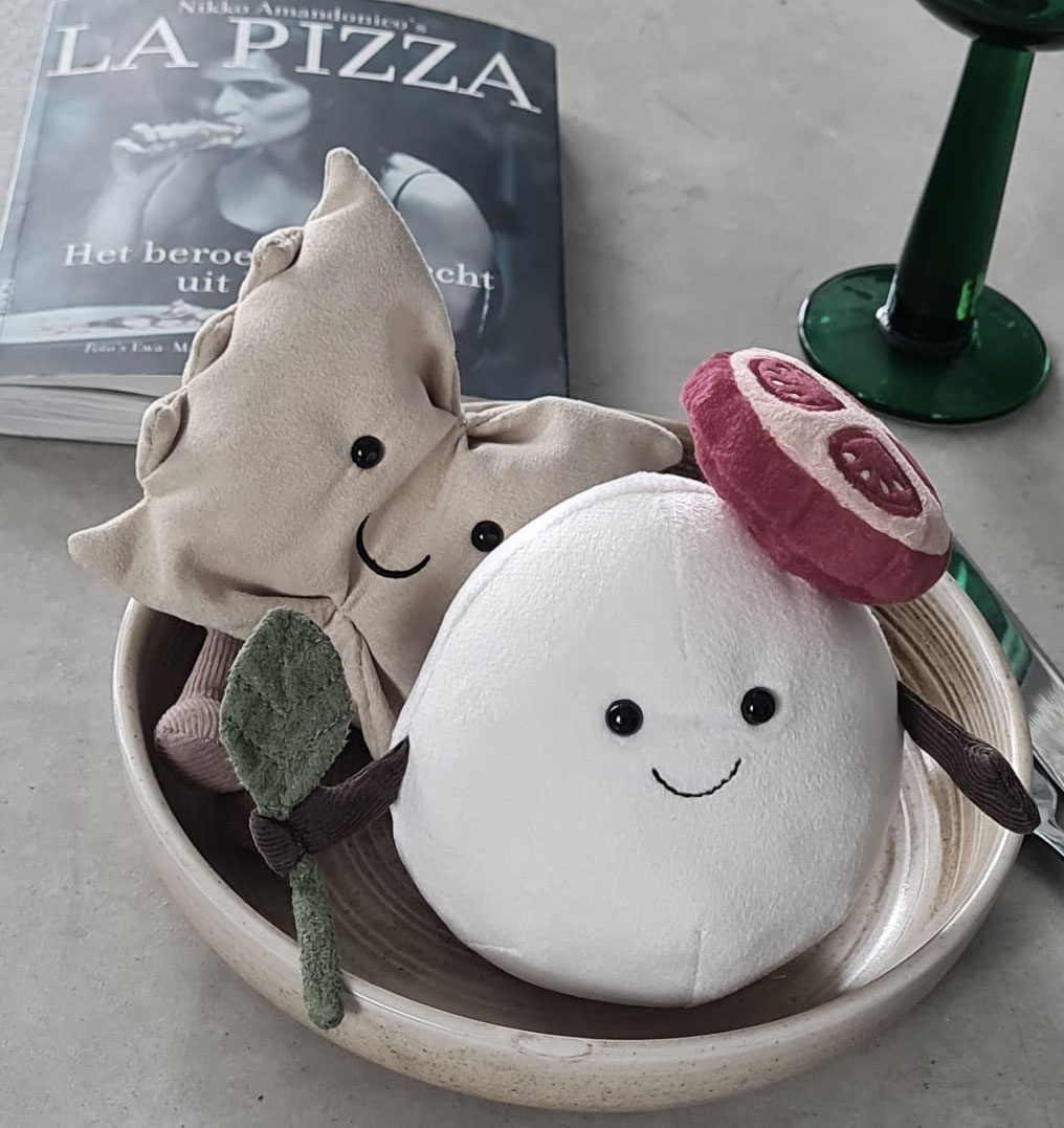 Jellycat knuffels Jellycat Amuseables Mozzarella