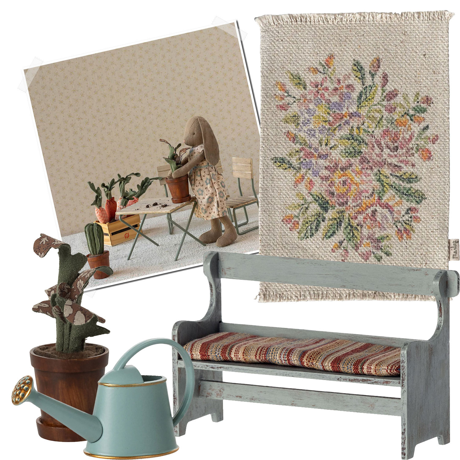 Maileg Maileg Blumentopf mit Pflanze