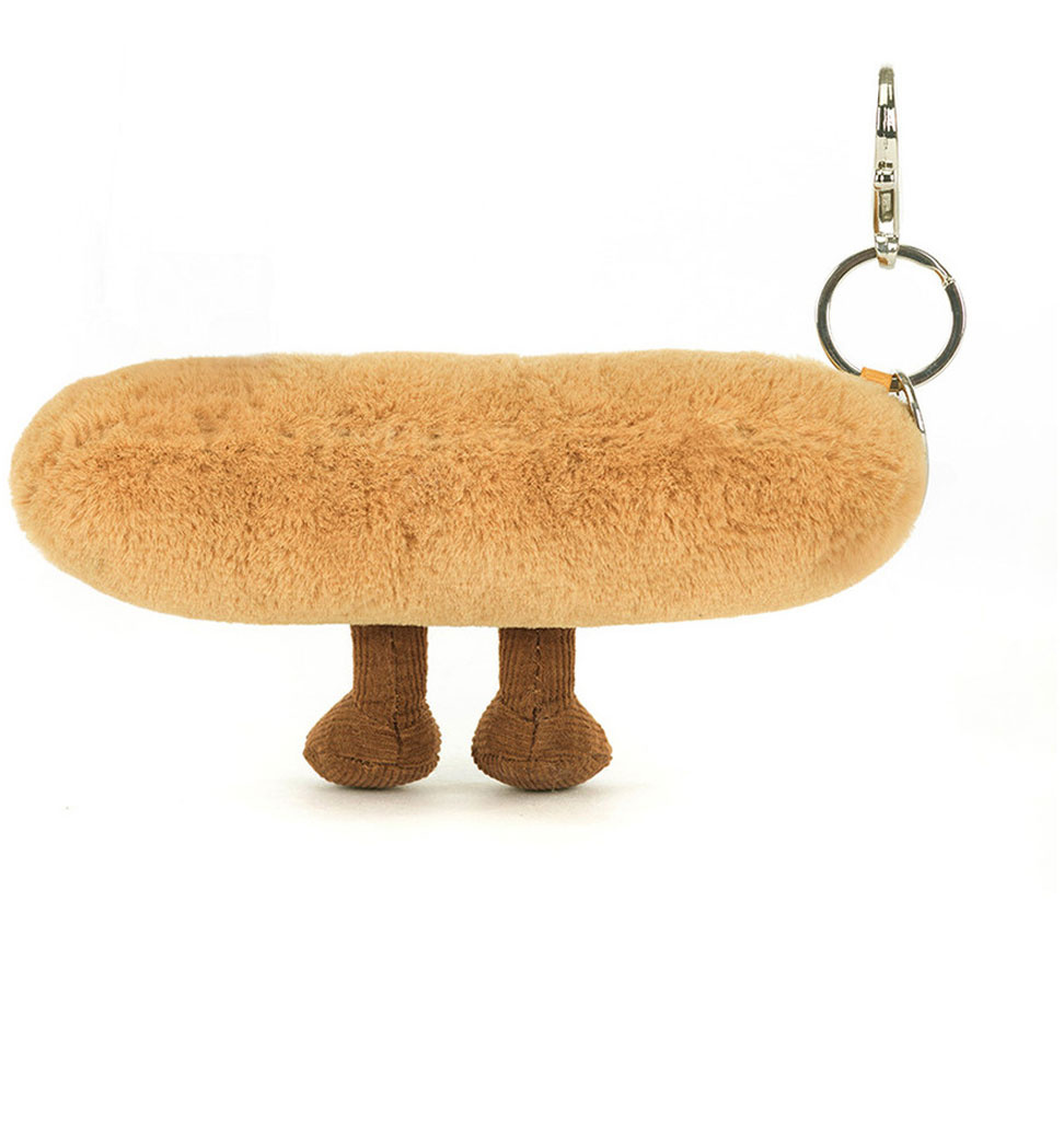 Jellycat knuffels Jellycat Amuseables Baguette-Taschenanhänger / Schlüsselanhänger