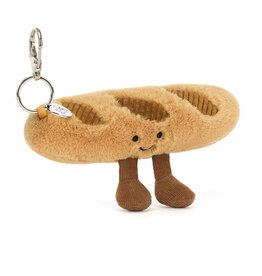 Jellycat knuffels Jellycat Amuseables Baguette-Taschenanhänger / Schlüsselanhänger