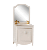 Maileg Maileg bathroom furniture off white for the mice