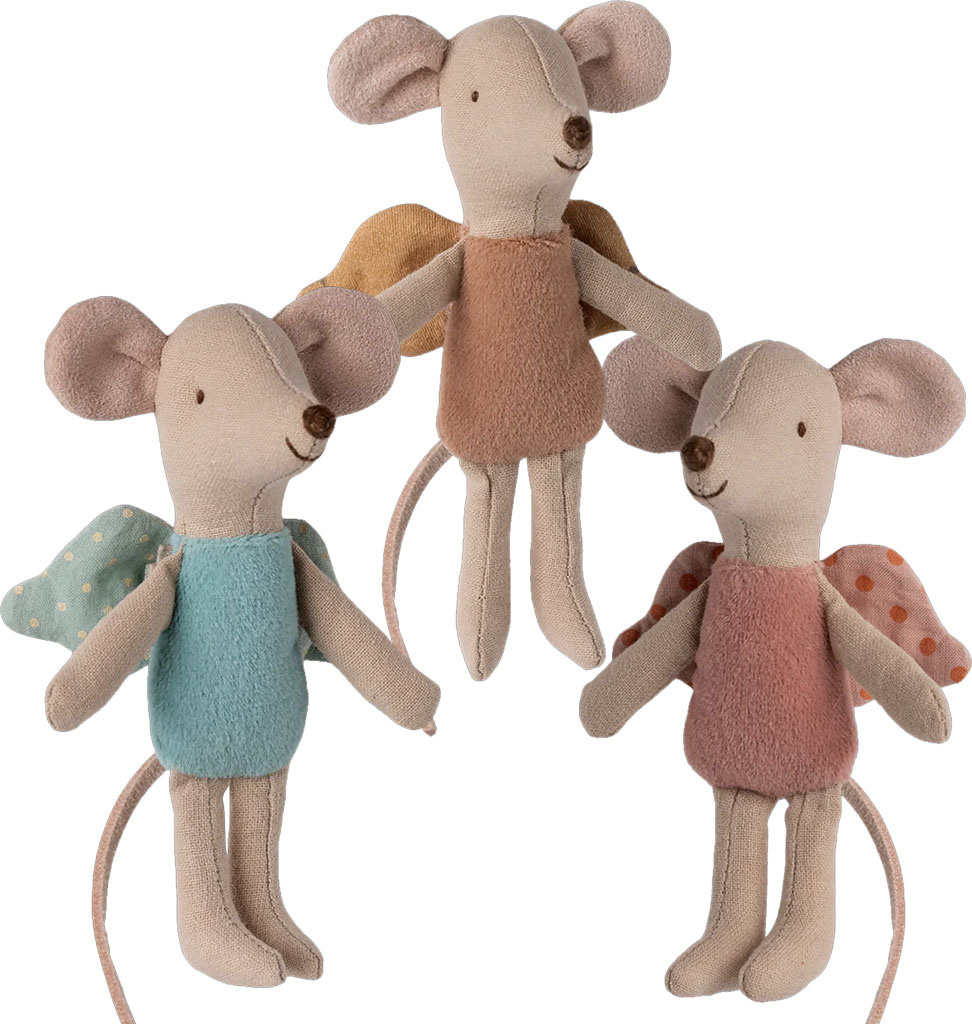 Maileg Maileg fee muisje little  / mint (11 cm)