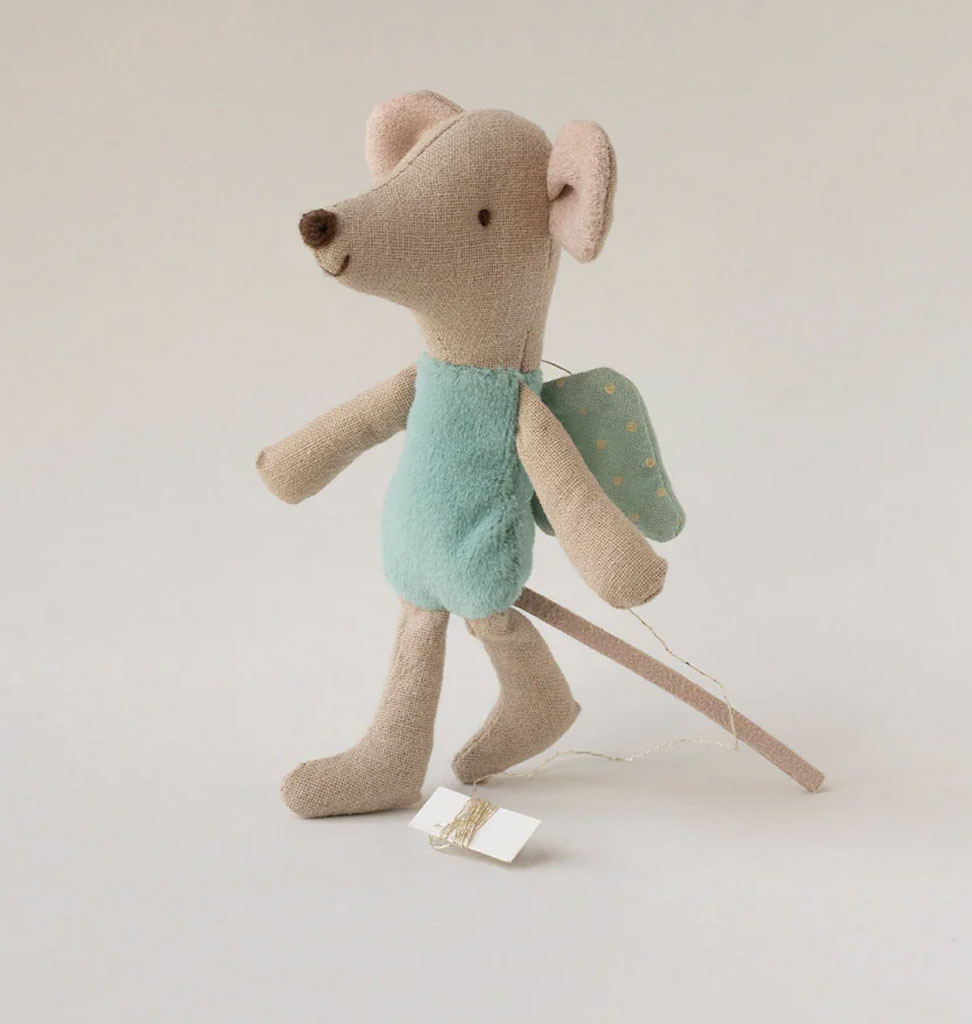 Maileg Maileg fee muisje little  / mint (11 cm)