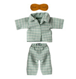 Maileg Maileg Pyjama mit Schlafmaske für Papa Maus