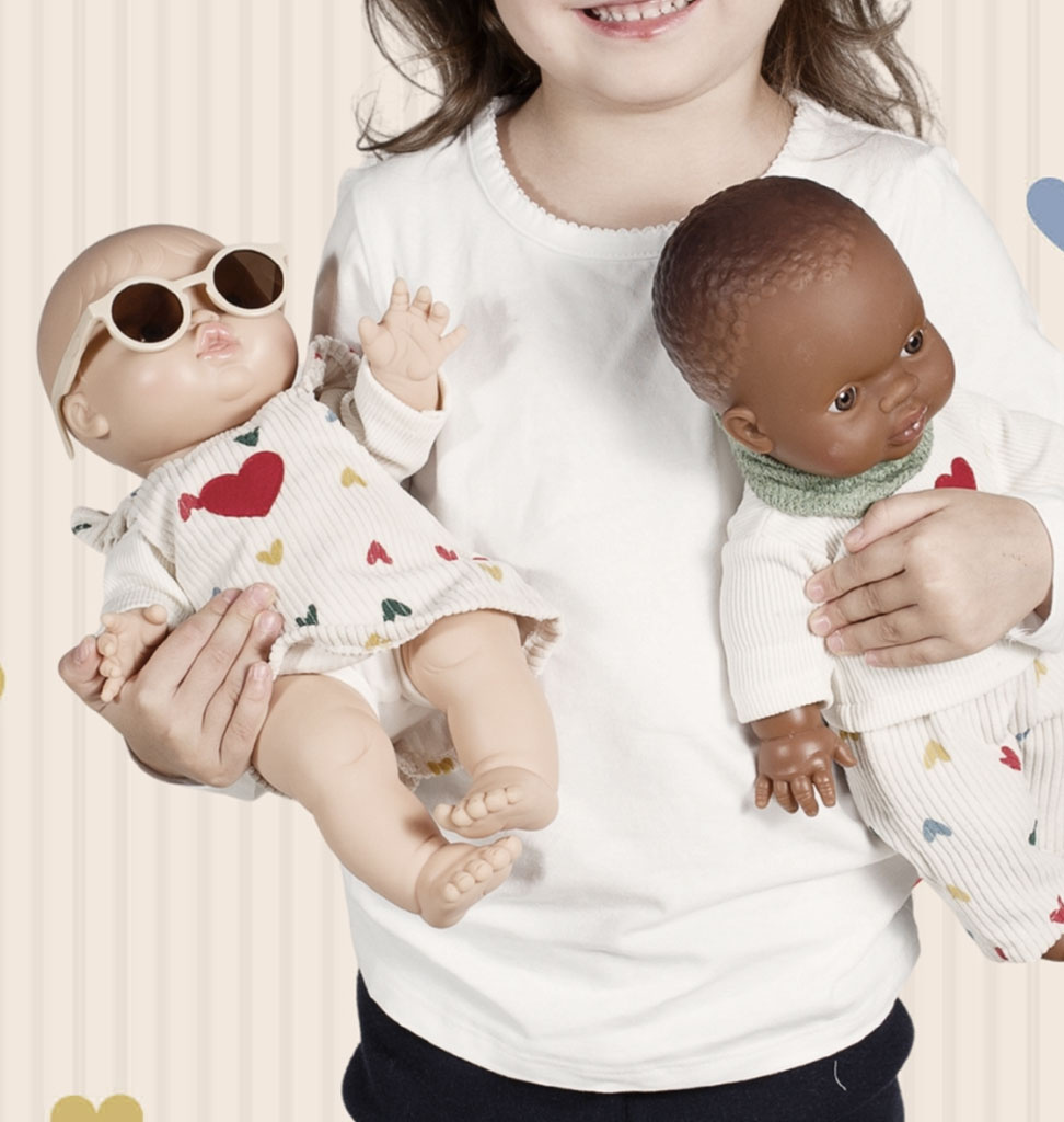Heless Heless Puppensonnenbrille beige