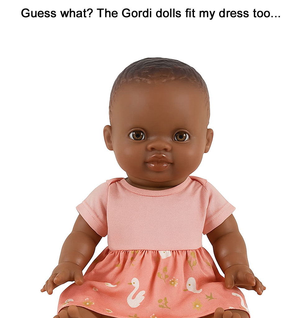 Heless Heless doll Lucie (32 cm, she fits the Gordi clothes)