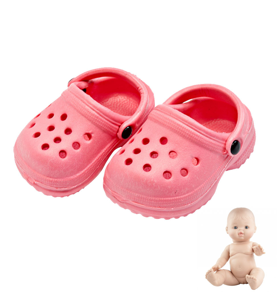 Heless Heless clogs / crogs voor Gordi poppen / roze