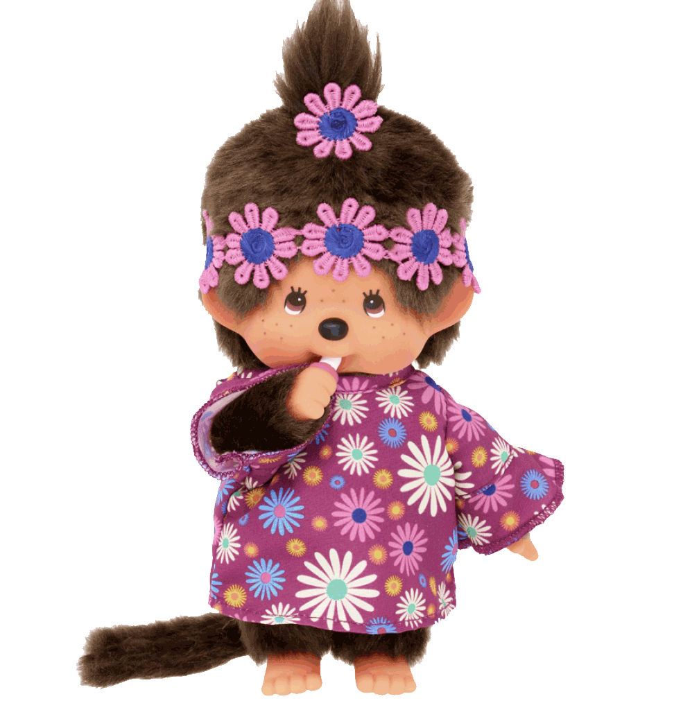 Monchhichi Monchhichi girl Fl✿wer P❀wer
