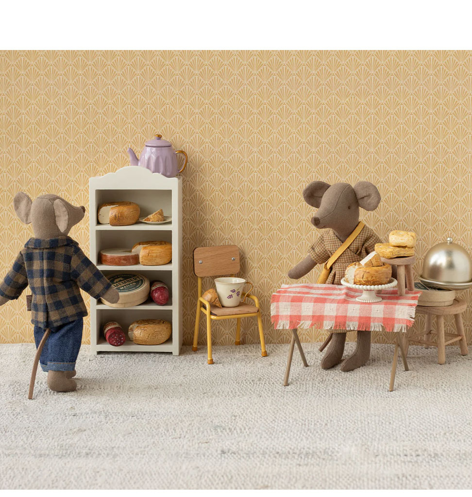 Maileg Maileg clothing set mother mouse / dress and cheese bag