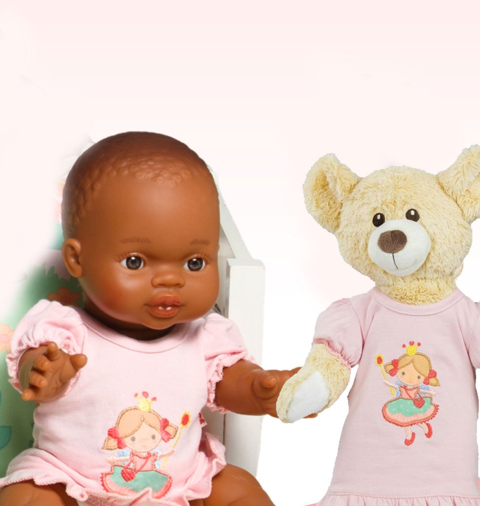 Heless Heless doll nightgown princess Emily / also fits the Gordi dolls