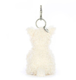 Jellycat knuffels Jellycat Munro Scottie dog bag charm / tassenhanger