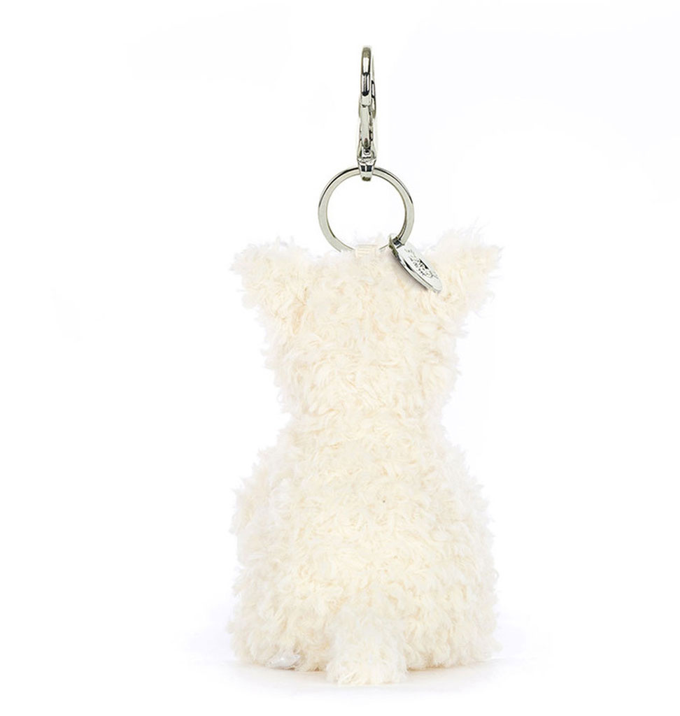 Jellycat knuffels Jellycat Munro Scottie dog bag charm / tassenhanger