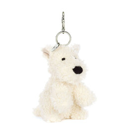 Jellycat knuffels Jellycat Munro Scottie dog bag charm / tassenhanger