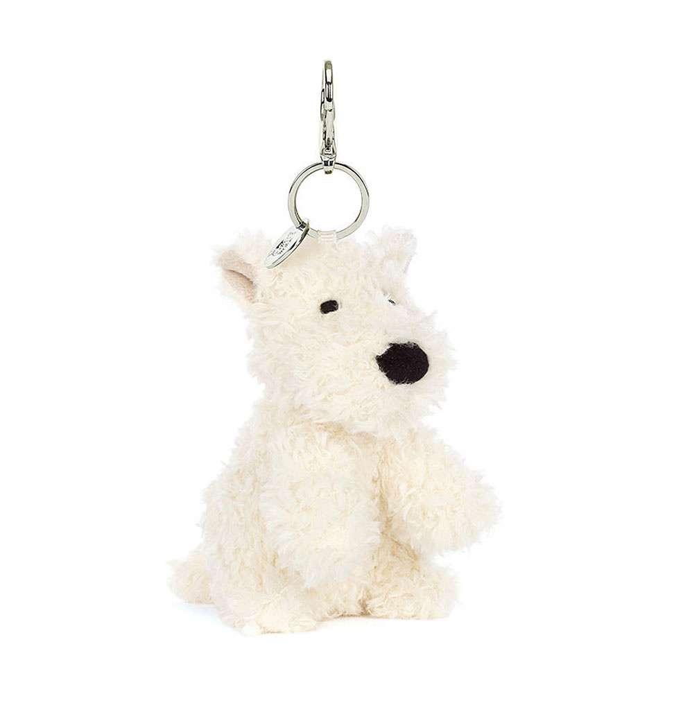 Jellycat knuffels Jellycat Munro Scottie Hundetaschenanhänger / Taschenhänger