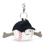 Jellycat knuffels Jellycat Amuseables Sport-Baseball-Taschenanhänger