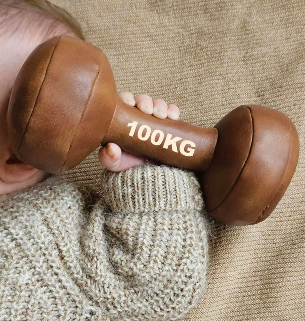 BamBam BamBam cool halter for babies with a vintage look