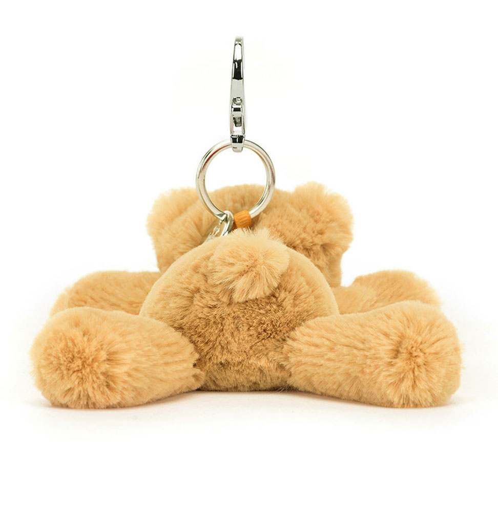 Jellycat knuffels Jellycat Smudge bear bag charm