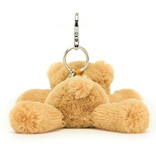 Jellycat knuffels Jellycat Smudge bear bag charm