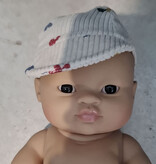 Heless Heless cap for dolls 28-35 cm / heart confetti