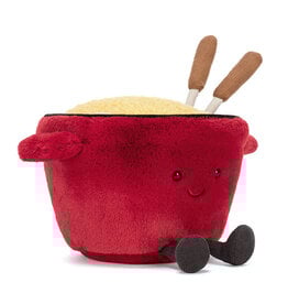 Jellycat knuffels Jellycat Amuseables cheese fondue