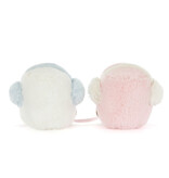 Jellycat knuffels  Jellycat Amuseables Toastie Rosa und weiße Marshmallows