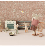 Maileg Maileg rocking chair for mice / dark powder