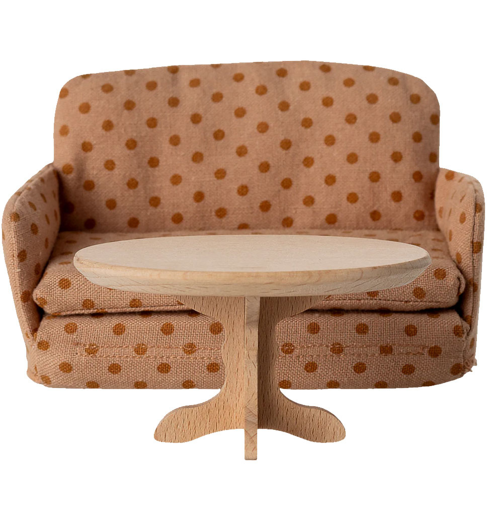 Maileg Maileg oval coffee table / nature