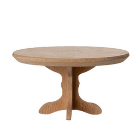Maileg Maileg ovalen koffietafel voor de muisjes / houtkleur