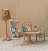 Maileg Maileg ovalen eettafel voor de muizen / nature wood