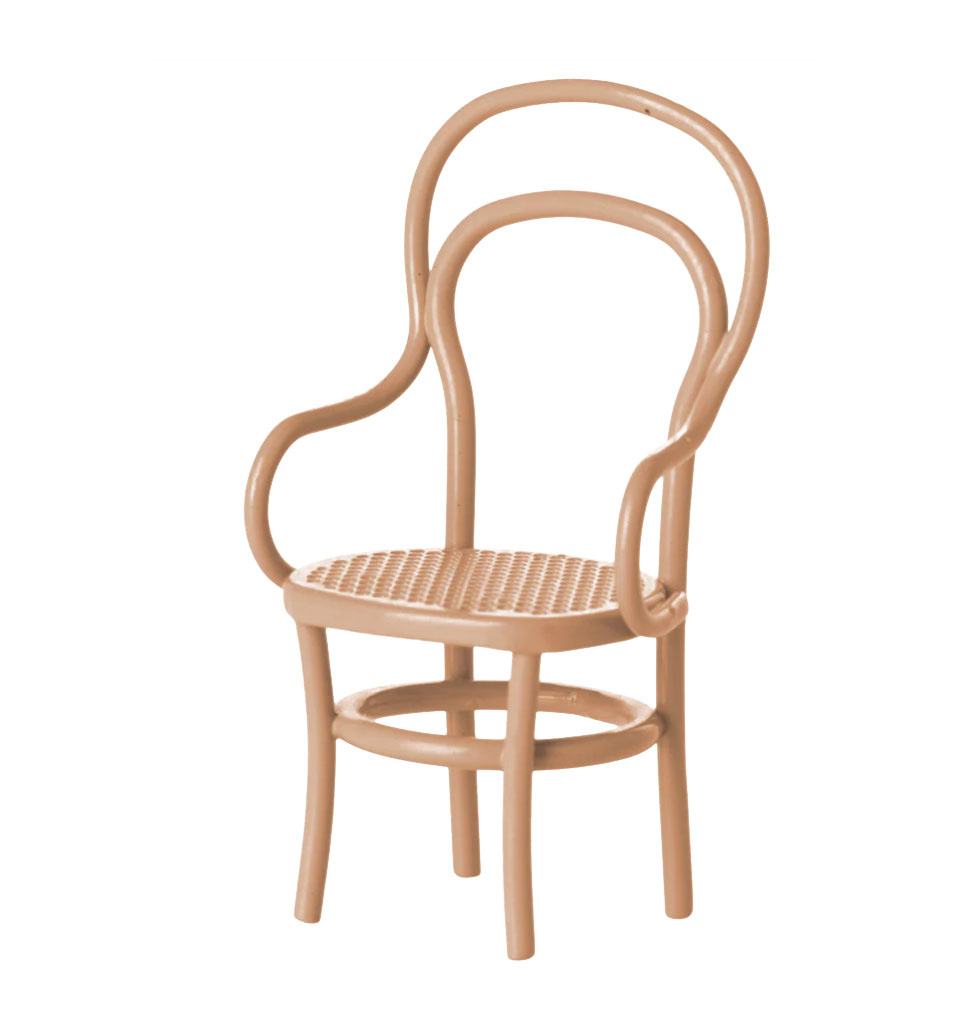Maileg Maileg chair for mice / model Thonet / vintage / dark powder