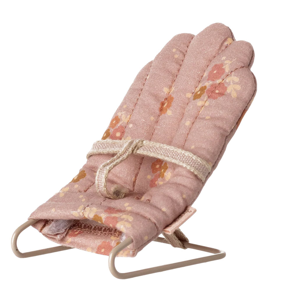 Maileg Maileg rocking chair for baby mice and rabbits / my / pink
