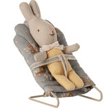 Maileg Maileg wipstoeltje voor de babymuisjes en -konijntjes / my / blauw