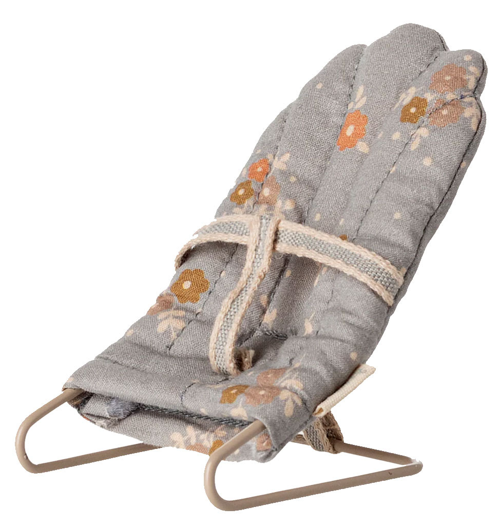 Maileg Maileg Schaukelstuhl für Babymäuse und -kaninchen / mein / blau
