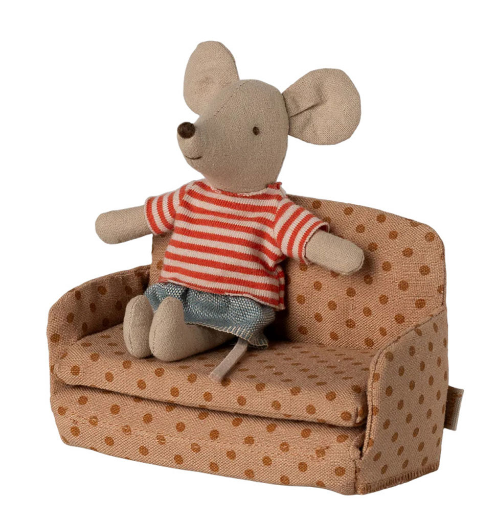 Maileg Maileg sofabed / slaapbank voor de muisjes / dots