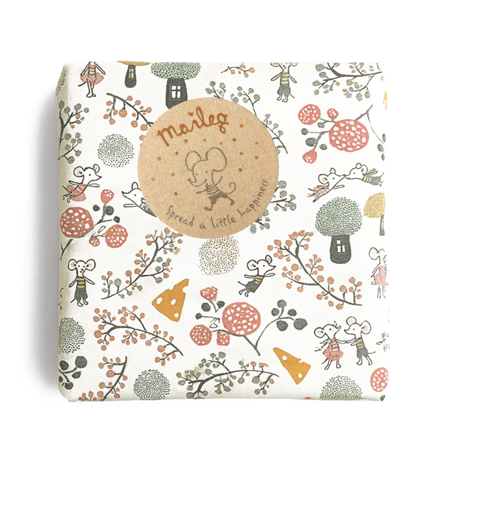 Maileg Maileg wrapping paper mice