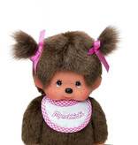 Monchhichi Monchhichi meisje met slabbetje