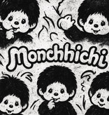 Monchhichi Monchhichi meisje met slabbetje