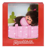 Monchhichi Monchhichi meisje in draagmand / reiswieg