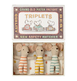 Maileg Maileg Triplets Baby Mice in Matchbox